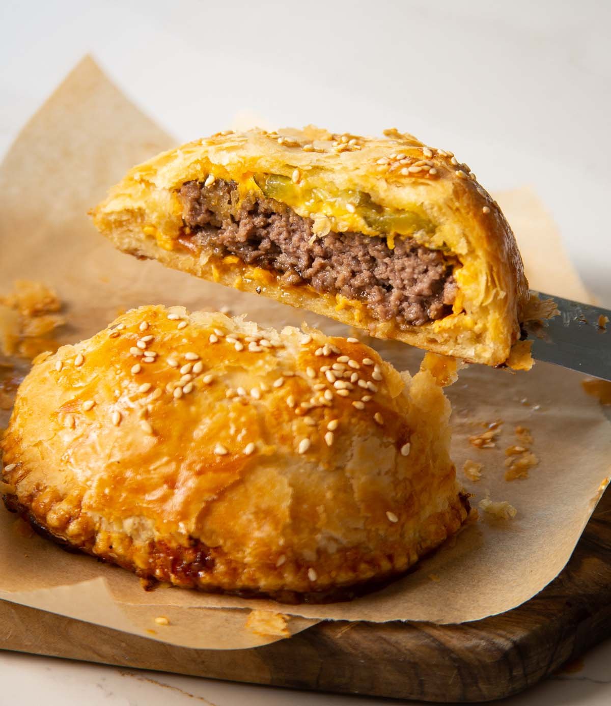 Cheeseburger Wellington