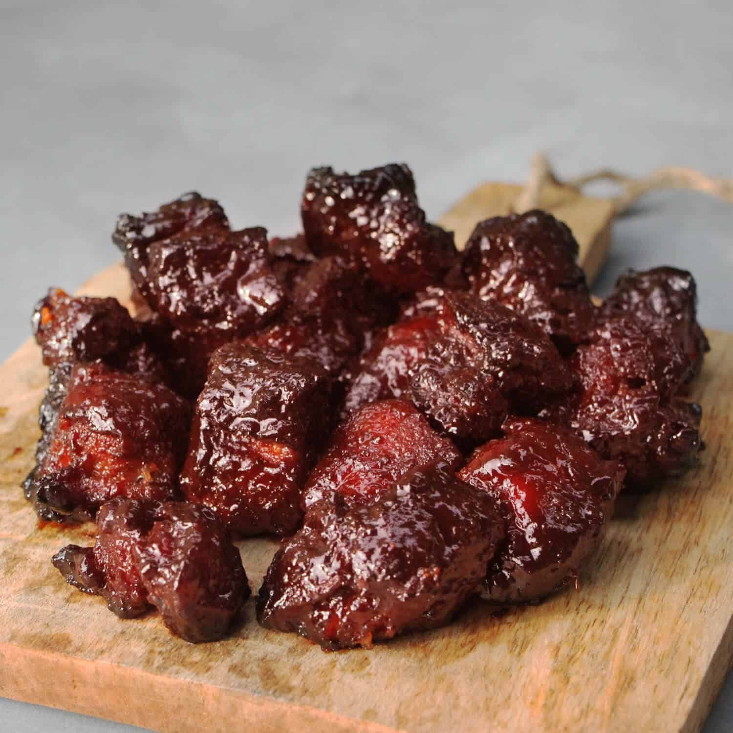 Pork belly burnt ends