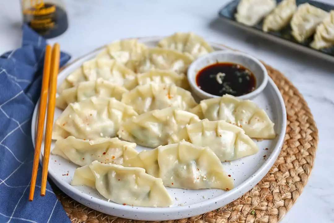Dumplings met kip