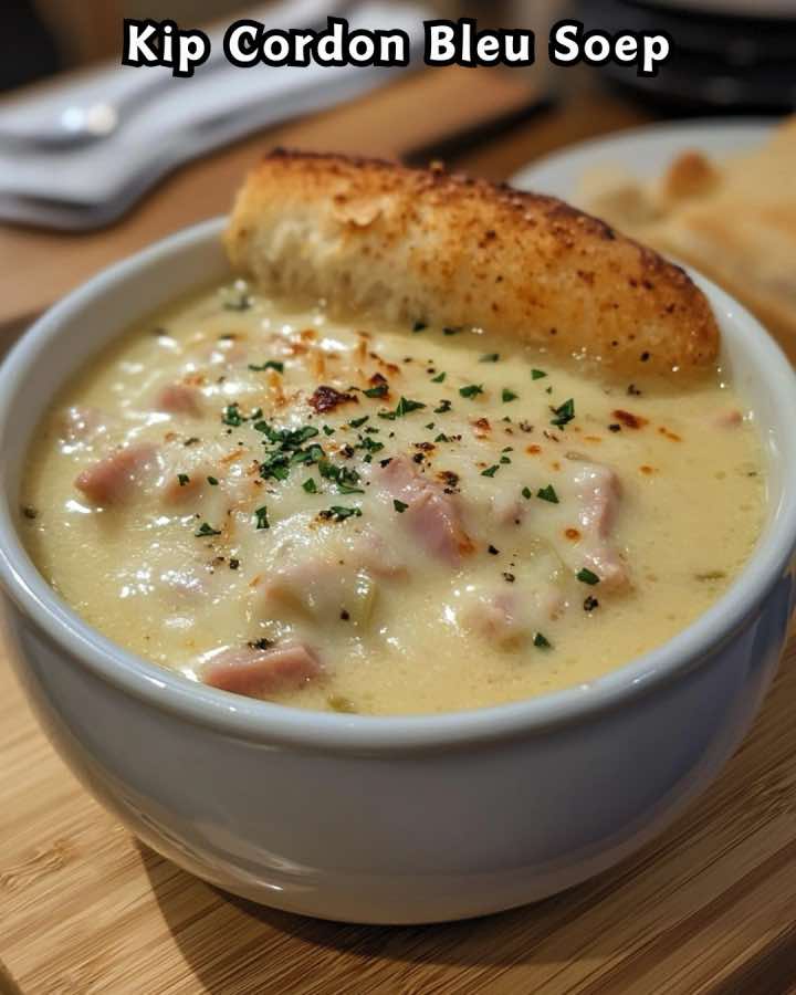Kip Cordon Bleu Soep